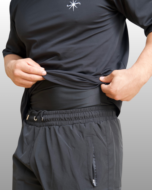 Wadi — Pantacourt de bain & sport homme avec legging supérieur intégré