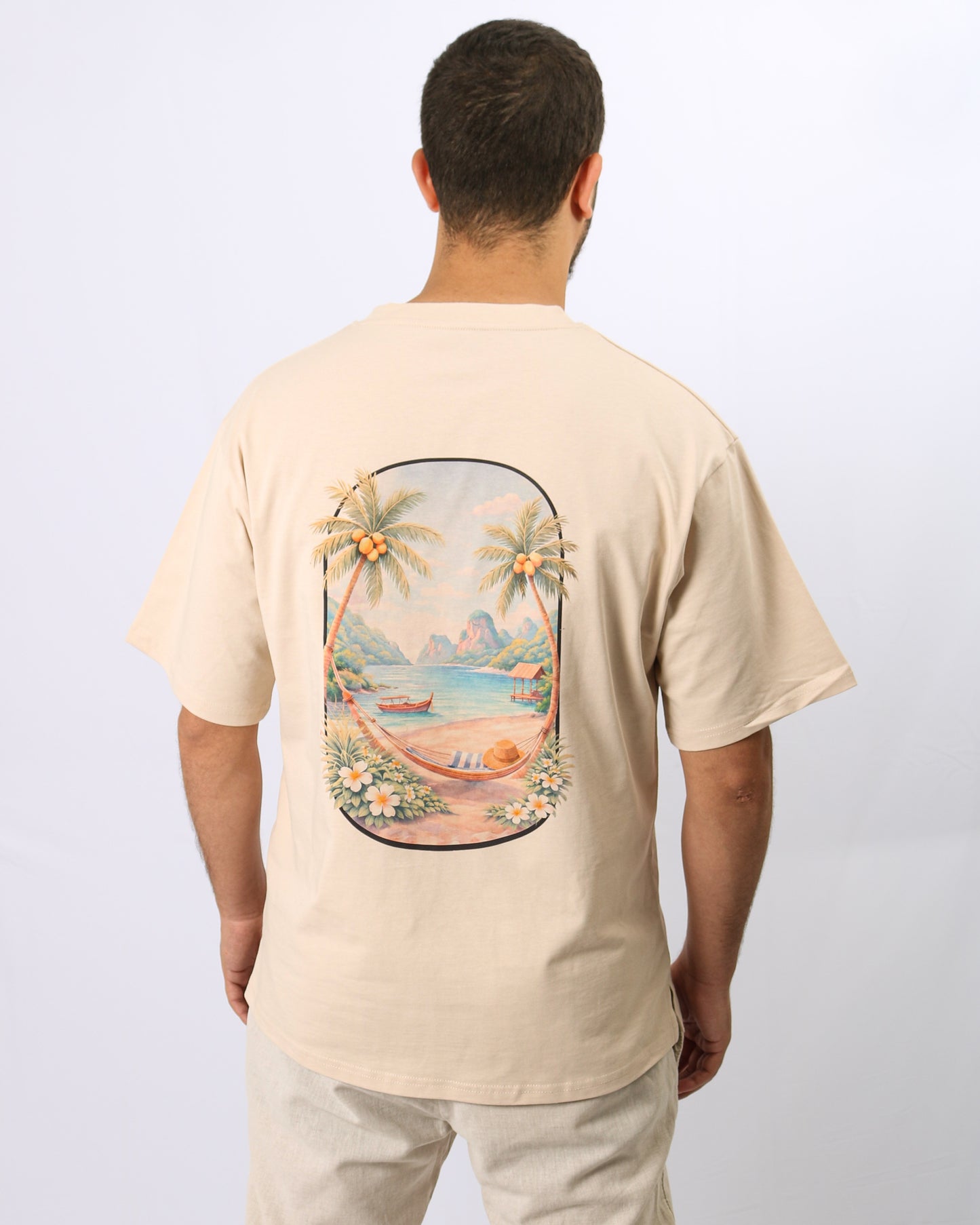 T-shirt graphique homme — Édition Horizons · Safir