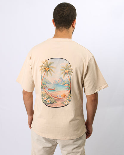 T-shirt graphique homme — Édition Horizons · Safir